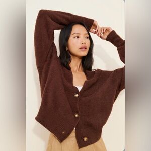 Urban Outfitters UO Thea Cardigan, Size Small nwt